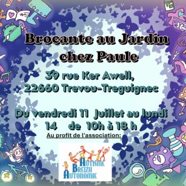 4 jours de broc au jardin