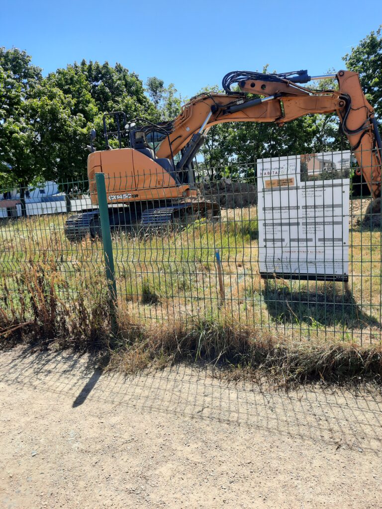 Démarrage du chantier